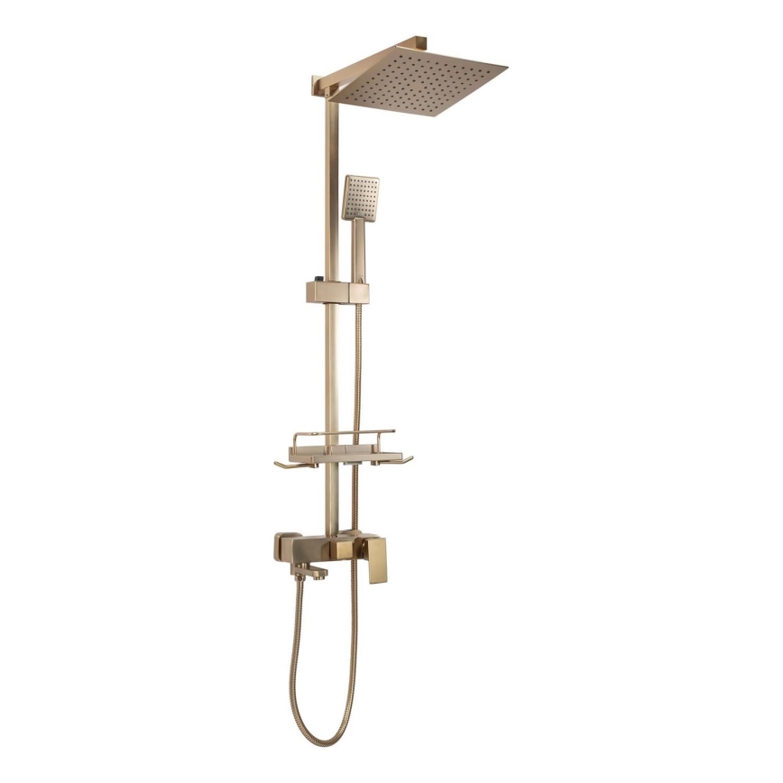 REA-P7050 - Tuš set s miješalicom JACK brušeno zlato