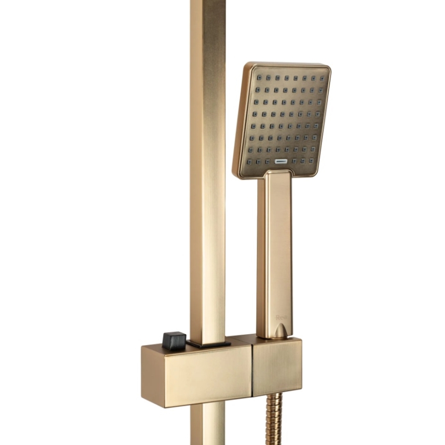 REA-P7050 - Tuš set s miješalicom JACK brušeno zlato