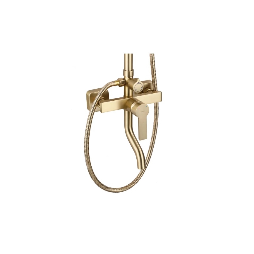 REA-P7841 - Set za tuš s miješalicom ARGUS brušeno zlato
