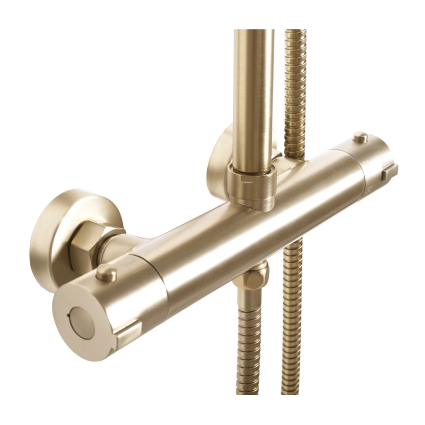 REA-P8413 - Set za tuš s termostatskom miješalicom BLISS, brušeno zlato