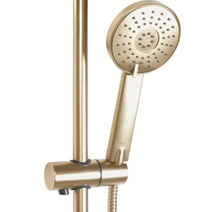REA-P8413 - Set za tuš s termostatskom miješalicom BLISS, brušeno zlato
