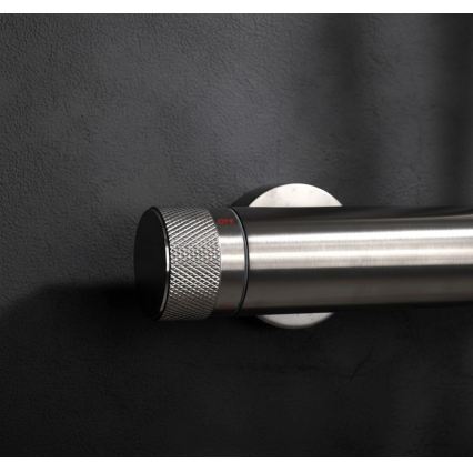 REA-P9498 - Set za tuširanje s baterijom RIVO, brušeni čelik