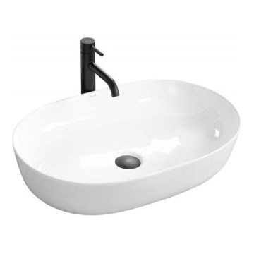 REA-U0024 - Nadgradni umivaonik CLEO 41x60,5 cm keramika/bijela visokog sjaja