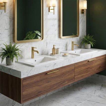 REA-U0190 - Ugradni umivaonik DAFNE 46,5x72 cm keramika/sjajna bijela