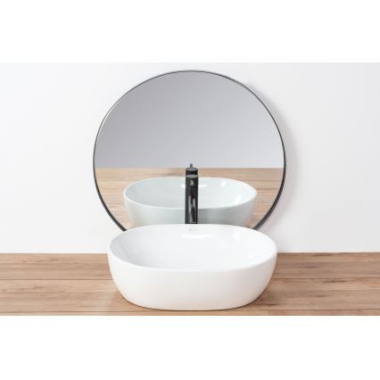 REA-U0416 - Nadgradni umivaonik AMELIA 34,5x48 cm keramika/visokosjajna bijela