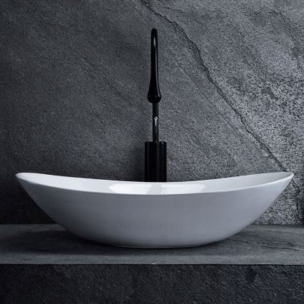 REA-U0441 - Umivaonik za ugradnju na ploču ROYAL 35,5x61,5 cm keramika/sjajna bijela