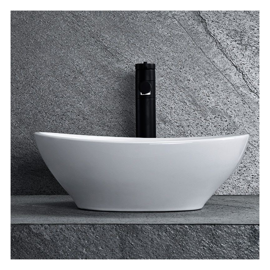 REA-U0623 - Umivaonik za ploču SOFIA MINI 27x34 cm keramika/sjajna bijela