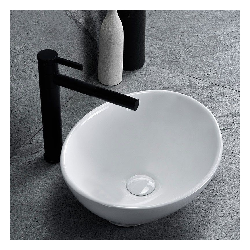 REA-U0623 - Umivaonik za ploču SOFIA MINI 27x34 cm keramika/sjajna bijela