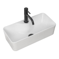 REA-U0699 - Nadgradni umivaonik MERY 25x50,5 cm keramika/bijela u visokom sjaju