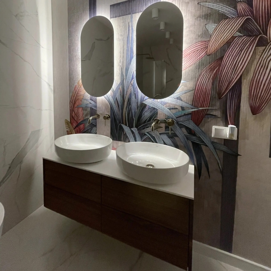 REA-U1223 - Nadpultni umivaonik QUEEN 41,5x55 cm keramika/sjajna bijela