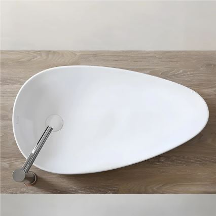 REA-U1500 - Nadgradni umivaonik GRETA 42,5x77 cm keramika/sjajna bijela
