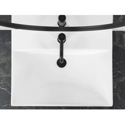 REA-U3326 - Ugradbeni umivaonik MANDY 46x60 cm keramika/sjajno bijela
