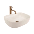 REA-U4000 - Nadgradni umivaonik BELINDA 33x46,5 cm keramika/imitacija kamena