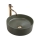 REA-U4567 - Nadgradni umivaonik SAMI Ø 37 cm keramika/matna zelena