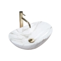 REA-U5063 - Umivaonik na ploču ROYAL MINI 30x47 cm keramika/bijela/imitacija kamena