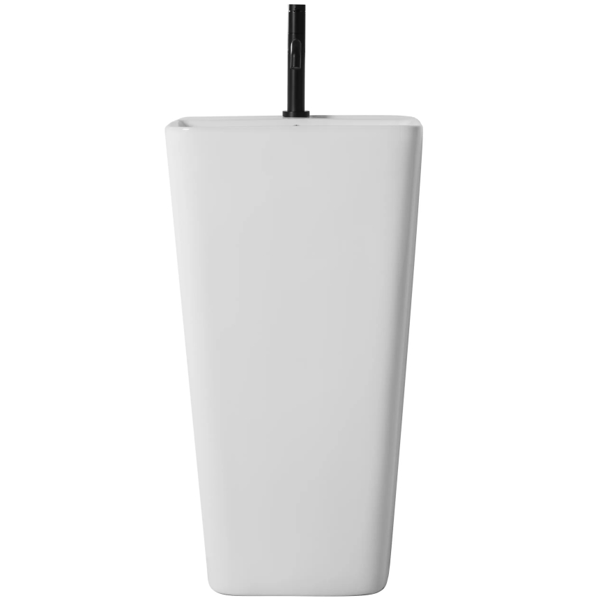 REA-U5637 - Samostojeći umivaonik ARIS 37,5x44 cm keramika/sjajna bijela