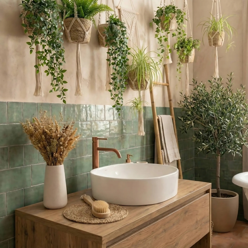 REA-U6370 - Nadpultni umivaonik JOANA 38,5x50,5 cm keramika/sjajna bijela