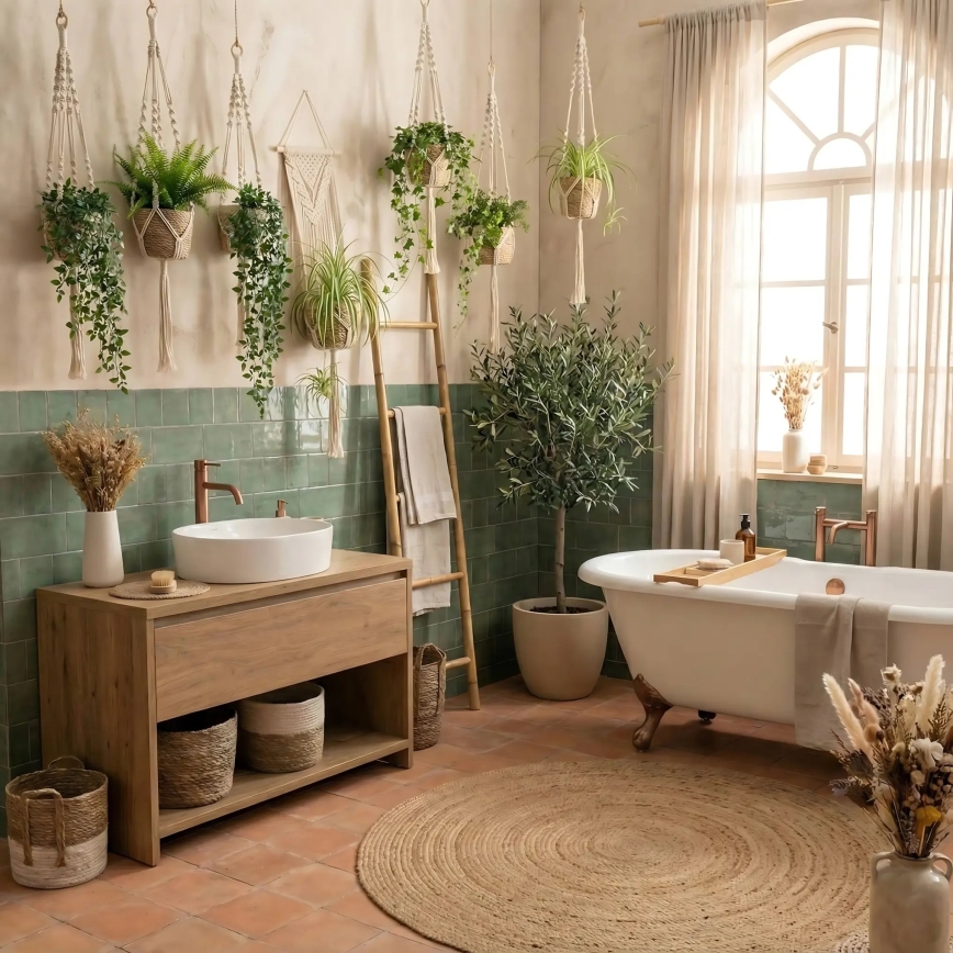 REA-U6370 - Nadpultni umivaonik JOANA 38,5x50,5 cm keramika/sjajna bijela