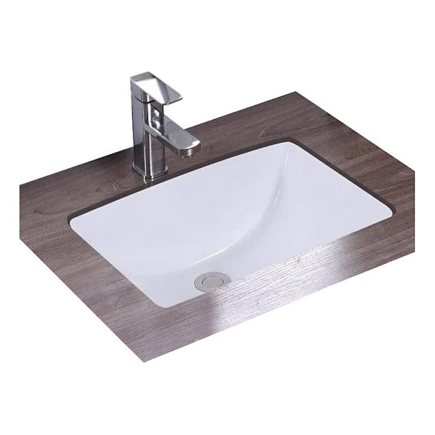 REA-U6653 - Ugradbeni umivaonik ADELA 33x46 cm keramika/sjajna bijela