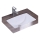 REA-U6653 - Ugradbeni umivaonik ADELA 33x46 cm keramika/sjajna bijela