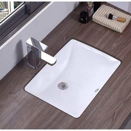 REA-U6653 - Ugradbeni umivaonik ADELA 33x46 cm keramika/sjajna bijela