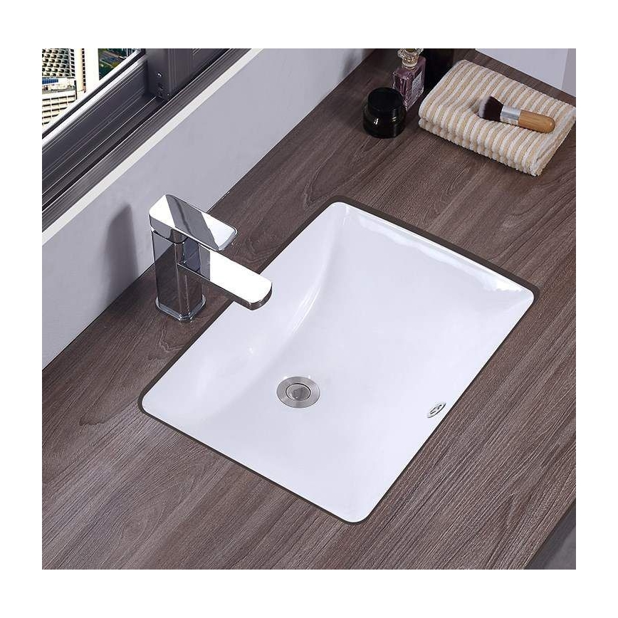 REA-U6653 - Ugradbeni umivaonik ADELA 33x46 cm keramika/sjajna bijela