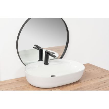 REA-U7900 - Umivaonik na ploču AURA 40,5x60,5 cm keramika/sjajna bijela