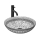 REA-U8002 - Nadgradni umivaonik ARTE 40 cm keramika/bijela/crna