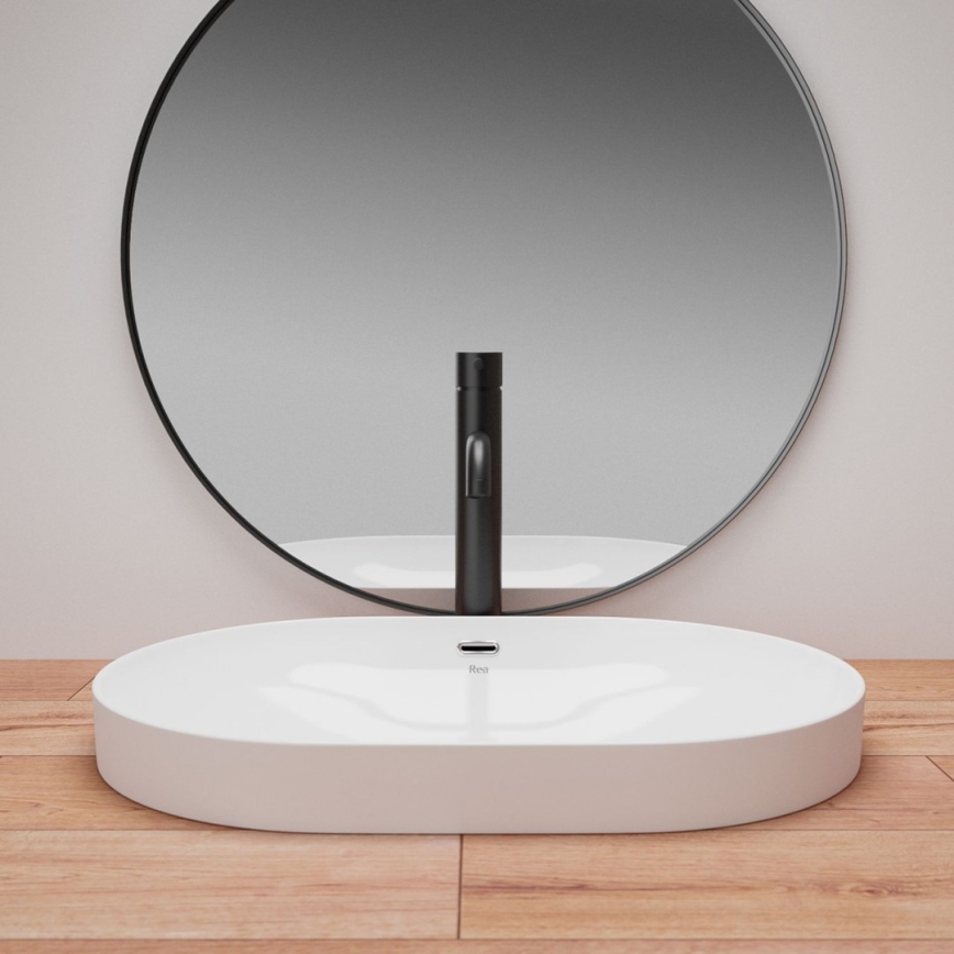 REA-U8700 - Umivaonik na ploču ARLETA 42x61,5 cm keramika/bijela visokog sjaja