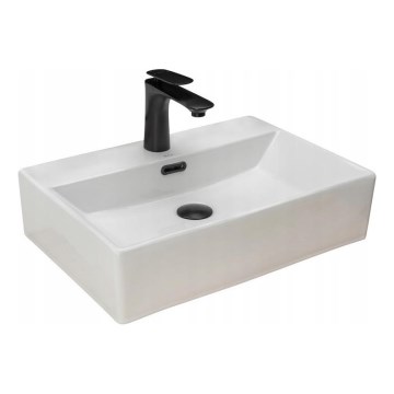 REA-U8701 - Nadgradni umivaonik BONITA 36x51 cm keramika/sjajna bijela