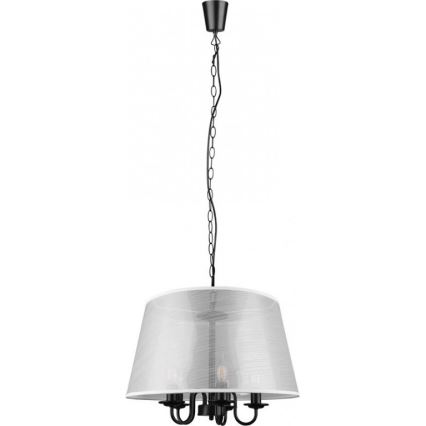 Reality - LED Luster na lancu CIMA 5xE14/40W/230V siva