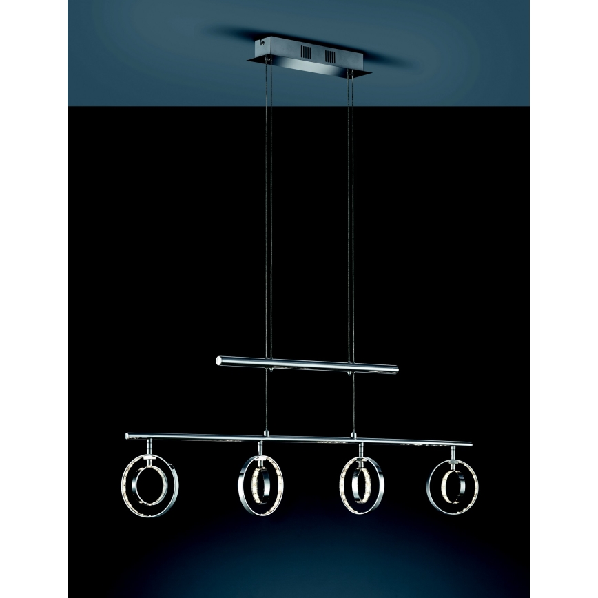 Reality - LED Luster na sajli PRATER 4xLED/4,5W/230V