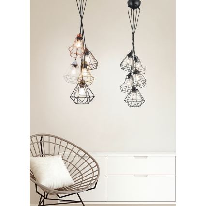 Reality - Luster na sajli MEIKE 5xE27/25W/230V