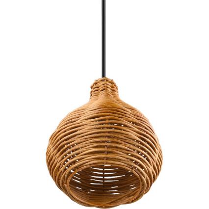 Reality - Luster na sajli SPROUT 1xE14/40W/230V smeđa/ratan