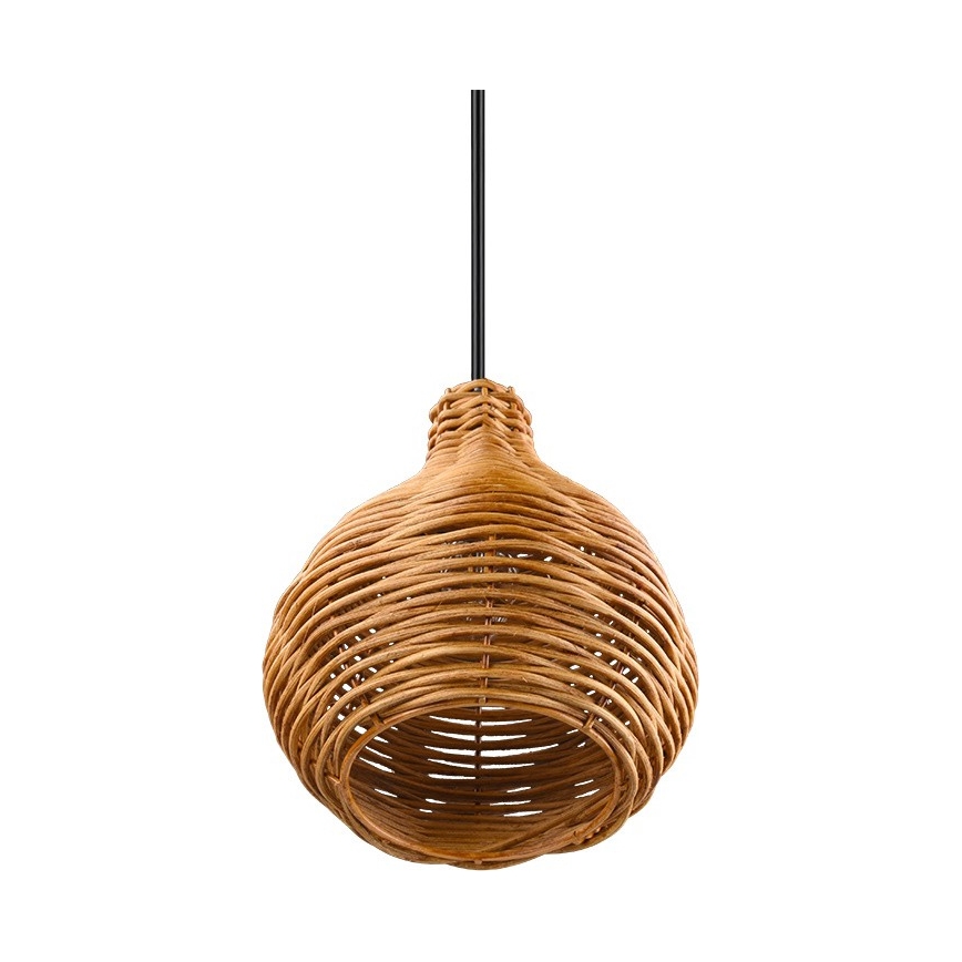 Reality - Luster na sajli SPROUT 1xE14/40W/230V smeđa/ratan