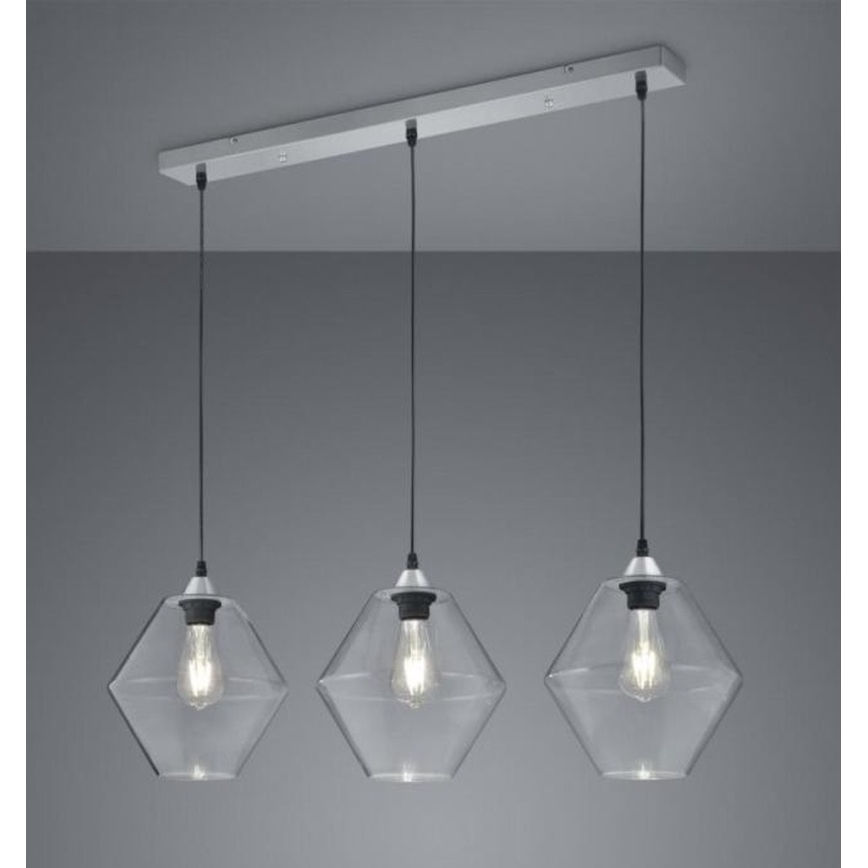 Reality - Luster na sajli TRENTO 3xE27/40W/230V