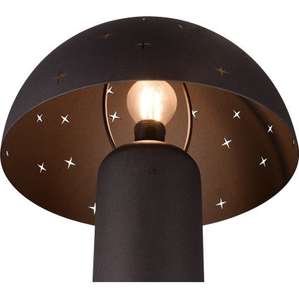 Reality - Stolna lampa SETA 1xE14/28W/230V crna