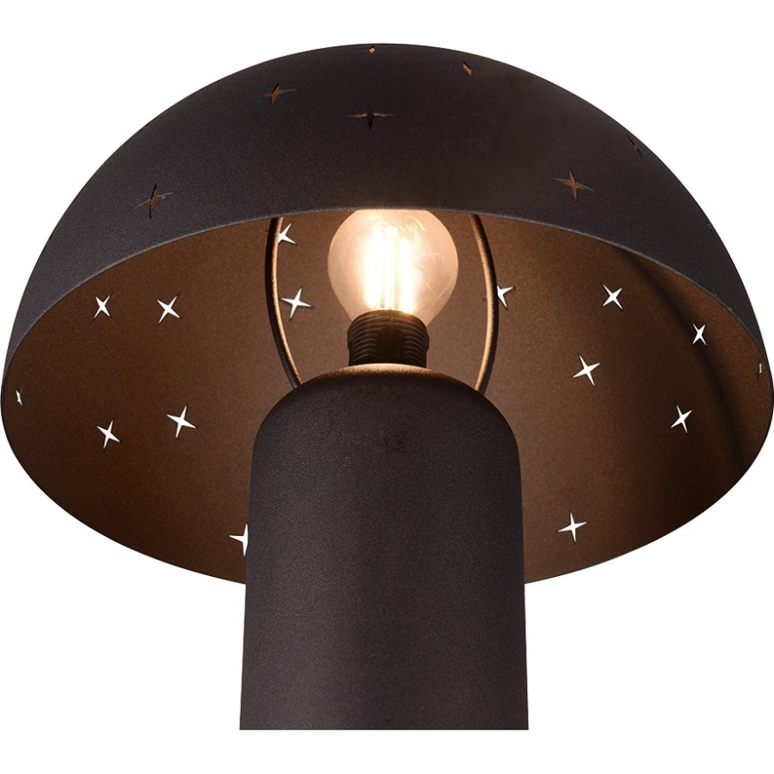 Reality - Stolna lampa SETA 1xE14/28W/230V crna