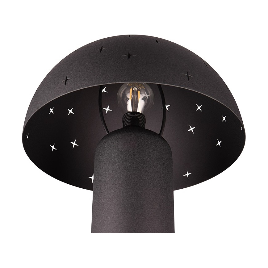 Reality - Stolna lampa SETA 1xE14/28W/230V crna