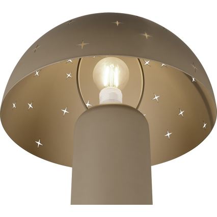 Reality - Stolna lampa SETA 1xE14/28W/230V taupe