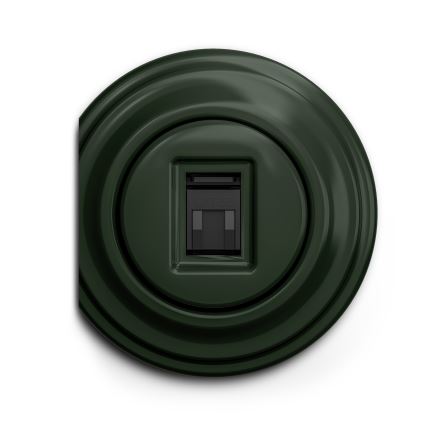 Reblig - Retro okvir krajnja zelena