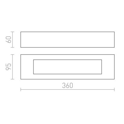 RED - Design Rendl - R10446 - Zidna svjetiljka ROLO 2xE14/40W/230V