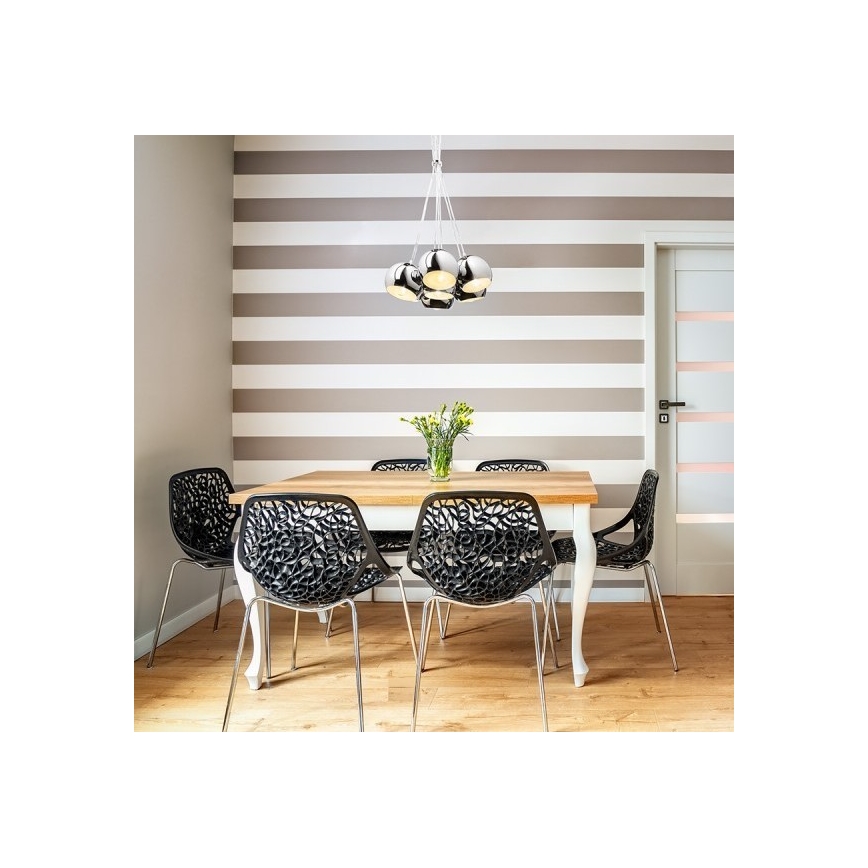RED - Design Rendl - R11761 - Luster na sajli ASTROMET 7xE27/42W/230V