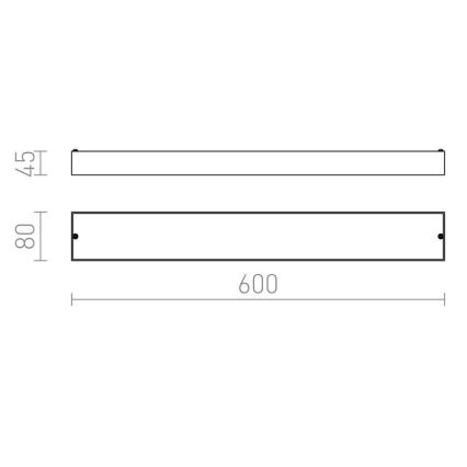 RED - Design Rendl - R11993 - LED Zidna svjetiljka za kupaonicu MARINA LED/9W/230V IP44