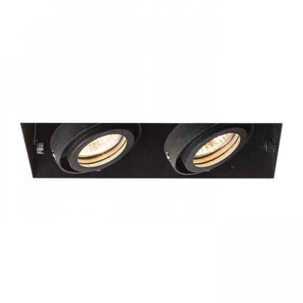 RED - Design Rendl - R12053 - Ugradbena svjetiljka ELECTRA 2xGU10/50W/230V
