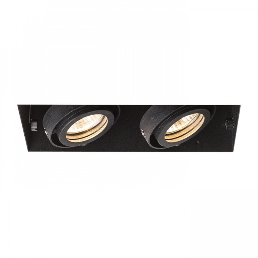 RED - Design Rendl - R12053 - Ugradbena svjetiljka ELECTRA 2xGU10/50W/230V