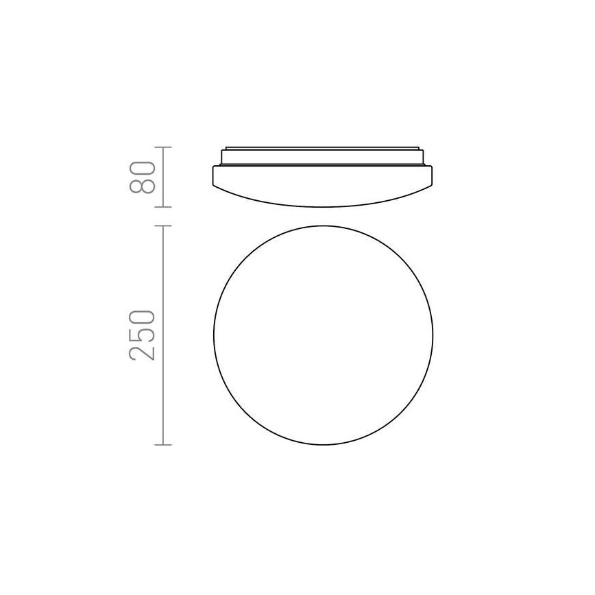 RED - Design Rendl - R12431 - LED Stropna svjetiljka SEMPRE LED/10W/230V