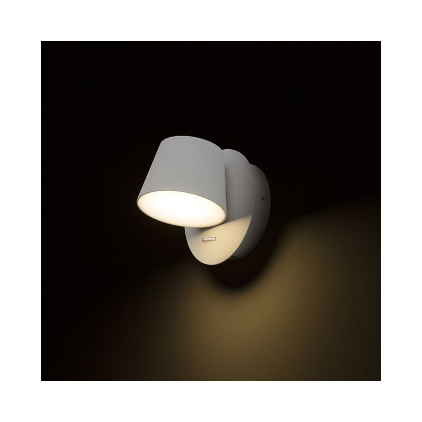 RED - Design Rendl - R12476 - LED Zidna reflektorska svjetiljka AMADEUS LED/6W/230V bijela