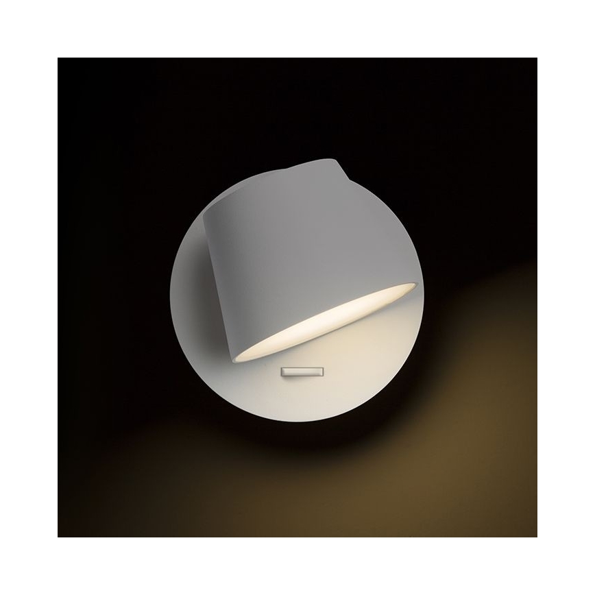 RED - Design Rendl - R12476 - LED Zidna reflektorska svjetiljka AMADEUS LED/6W/230V bijela