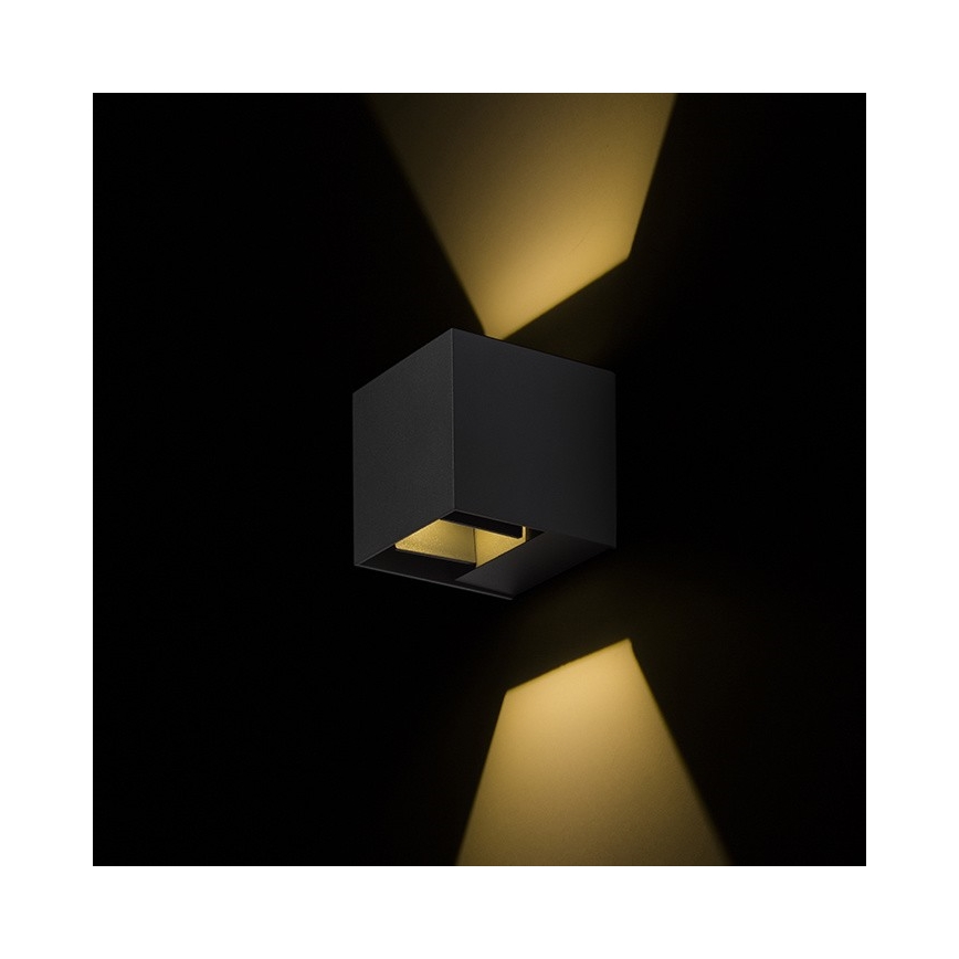 RED - Design Rendl - R12557 - LED Vanjska zidna svjetiljka CARRE 2xLED/3W/230V IP54